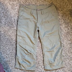 The North Face Tan Cropped Capri Pants